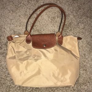 Longchamp small le pliage shoulder tote